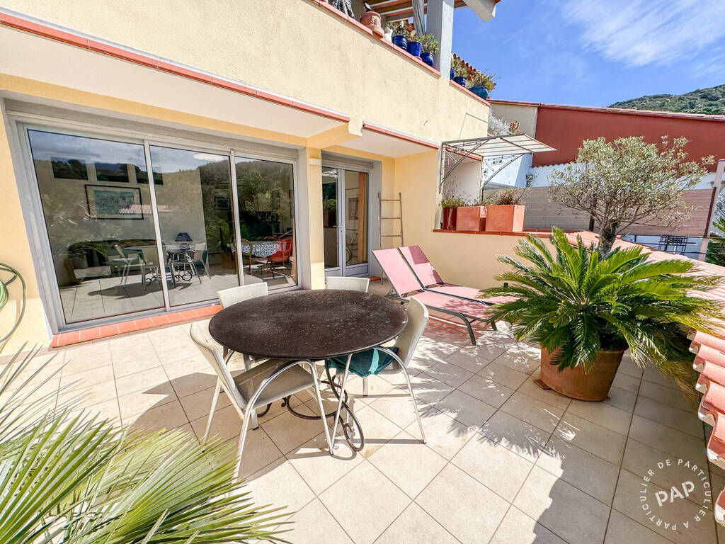 Terrasse avec plantes méditerranéennes